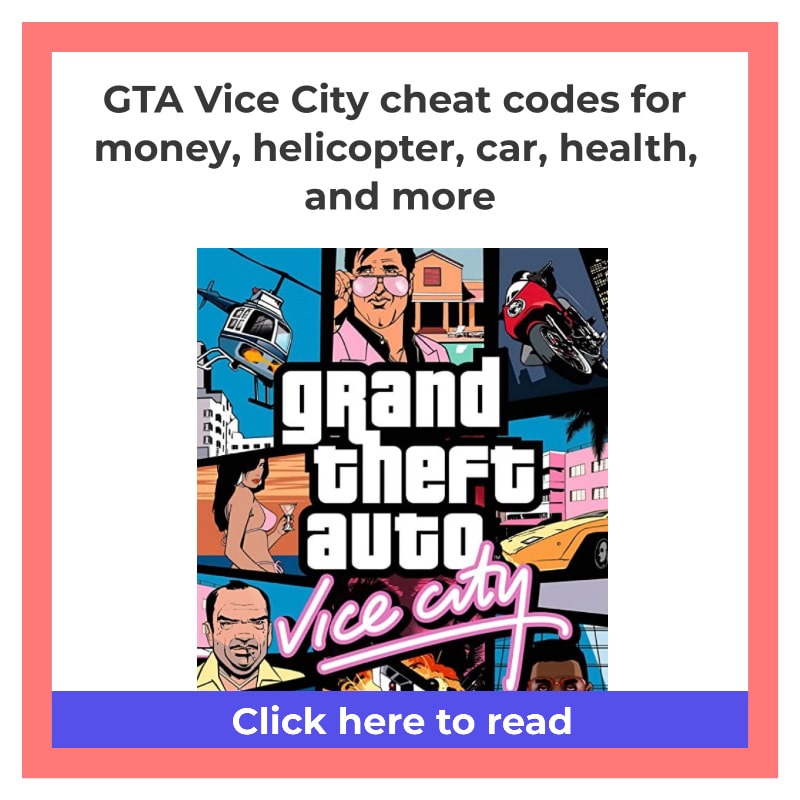 GTA Vice City cheats and codes