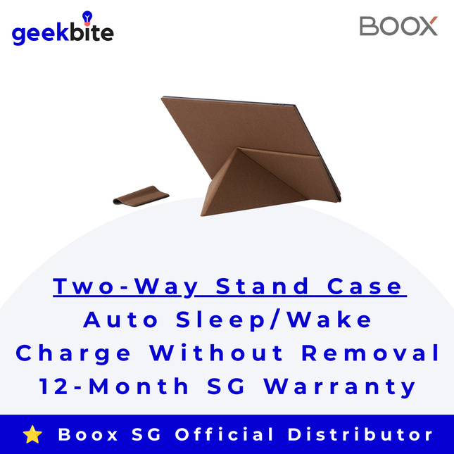 Onyx Boox Note Air6 C / Air5 C Smart Cover in Umber with two-way stand, official BOOX