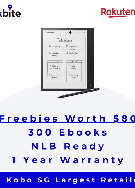 Kobo Elipsa 2E 32GB Black